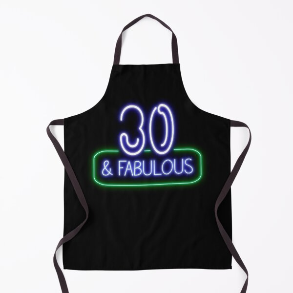 Item preview, Funny 30th Birthday Quote | 30 and Fabulous designed and sold by AgataMaria.