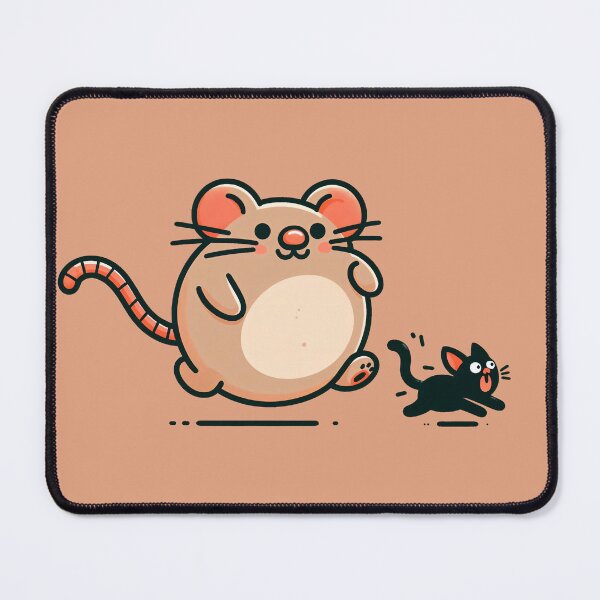 Item preview, Tiny Cat, Big Chase: Whimsical Pursuit designed and sold by Slick-Waffles.