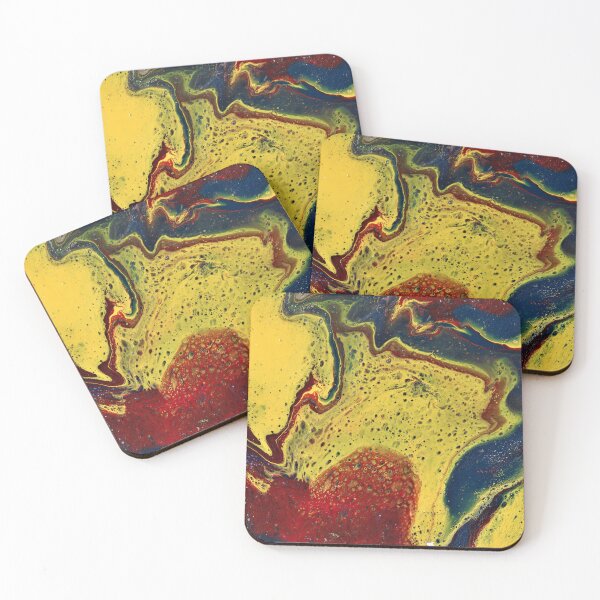 Item preview, Early In The Morning 1 Blue and Yellow Abstract designed and sold by Doug  Siegel.