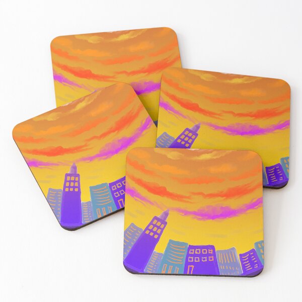 Item preview, fiery sunset designed and sold by SheepTigerArt.