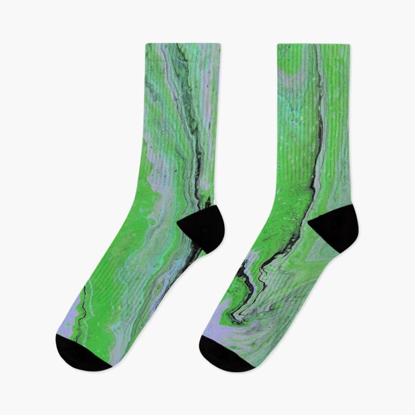 Item preview, Fair Game 2 Crazy Green Grey Acrylic Abstract designed and sold by Doug  Siegel.