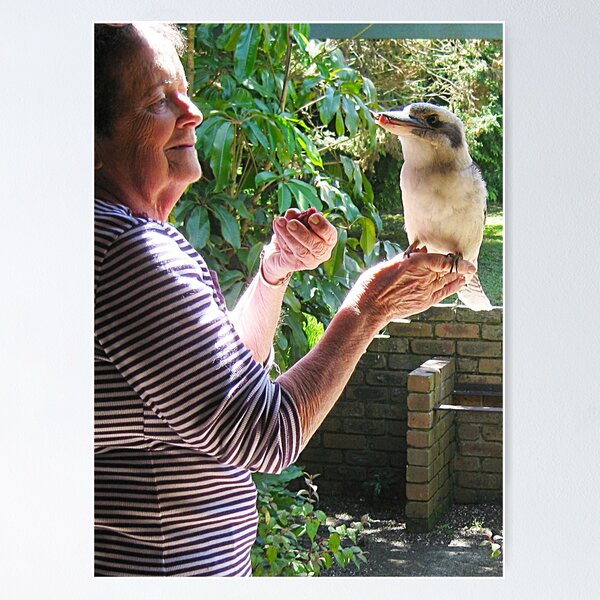 Item preview, My Kookaburra friend and me designed and sold by Bev Pascoe.