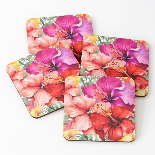 Item preview, Colorful Hibiscus designed and sold by coloryourwings.