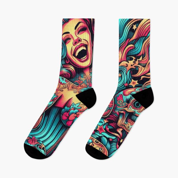 Item preview, happy trippy girl designed and sold by scabsecrete.