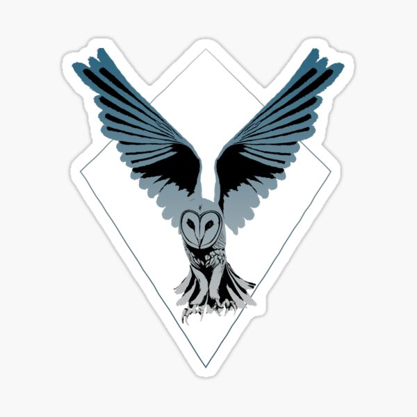 Item preview, Flying Barn Owl designed and sold by ThundercreekOD.