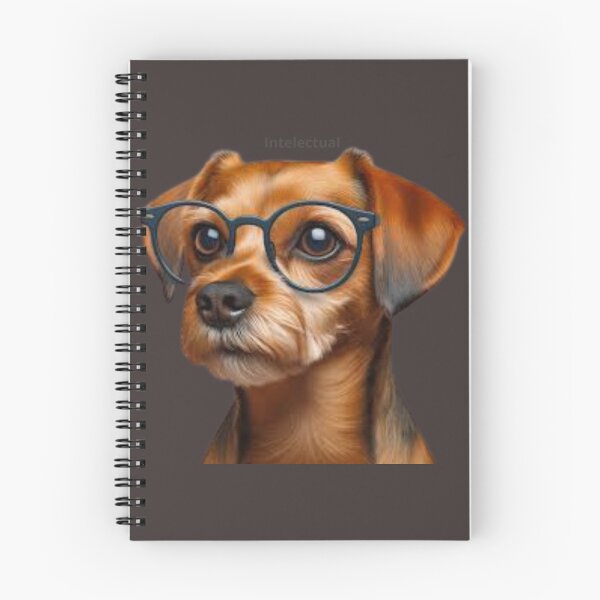 Item preview, "Brainy Canine: Intellectual Dog Art" designed and sold by Bittor18.