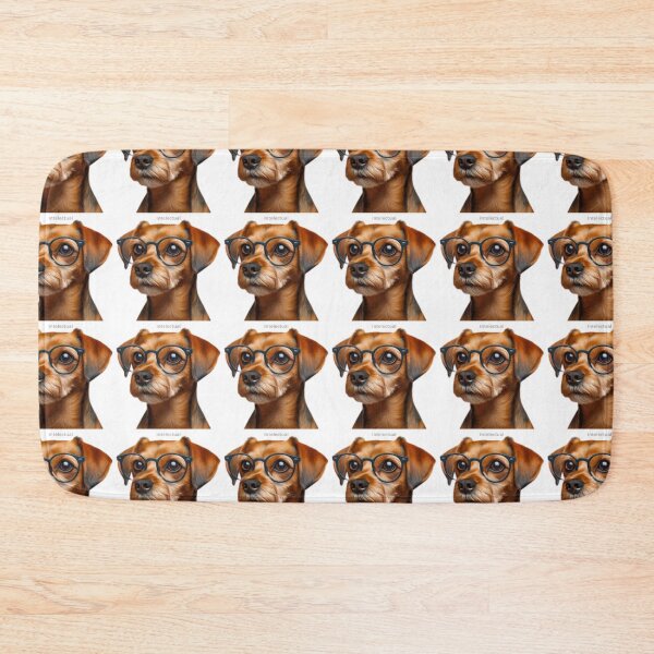 Item preview, "Brainy Canine: Intellectual Dog Art" designed and sold by Bittor18.