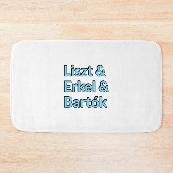 Item preview, Hungarian composers - Liszt Erkel Bartok designed and sold by Inspirationmotivation.
