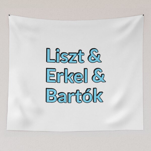 Item preview, Hungarian composers - Liszt Erkel Bartok designed and sold by Inspirationmotivation.