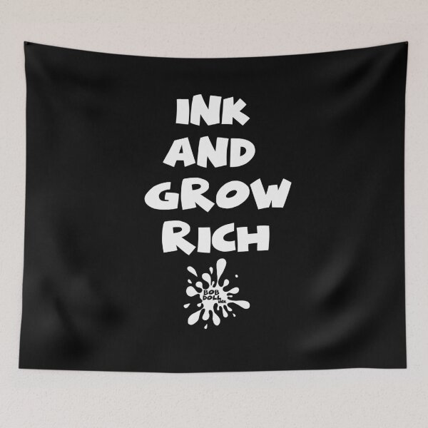 Item preview, Ink and Grow Rich designed and sold by TeeCeeCo.