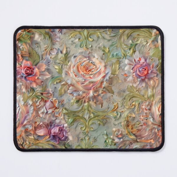 Item preview, AI generated image Pastel Spring roses  designed and sold by Khala.