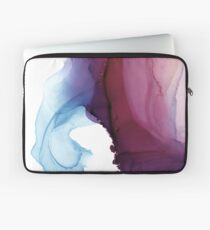 Shades of Purple, Abstract Fluid Artwork Laptop Sleeve