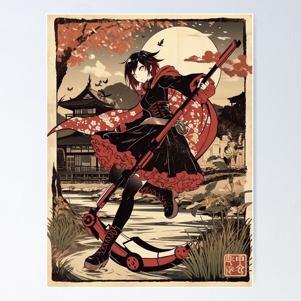 Item preview, Traditional Ruby Rose designed and sold by SchellStation.