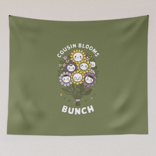 Item preview, Cousin Blooms Bunch - Kawaii designed and sold by Rockin-Rainbow.