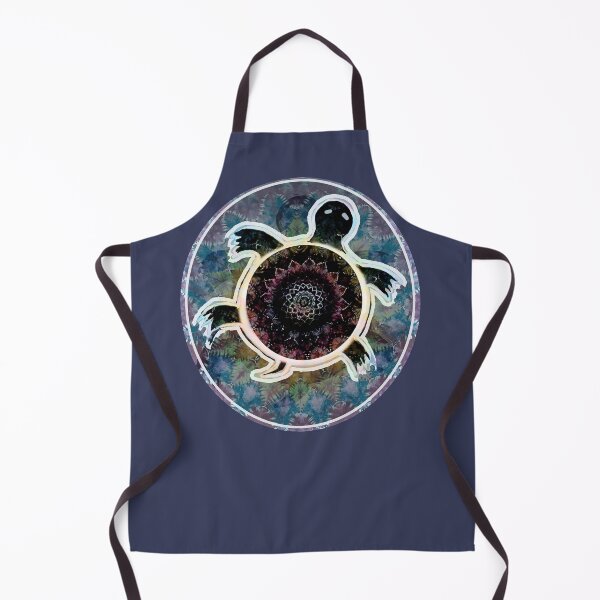 Item preview, Turtle Mandala tie dye terrapin station aboriginal art grateful dead head meditation designed and sold by AuroraXGreen.