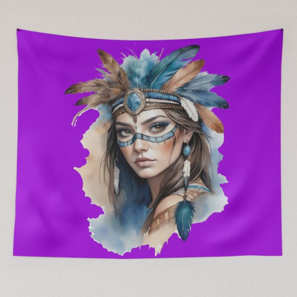 Item preview, Sensual Native Queen designed and sold by redask2me.