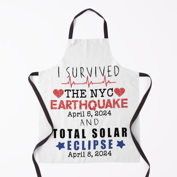 Item preview, I Survived NYC Earthquake and Total Solar Eclipse designed and sold by RR-Arts.