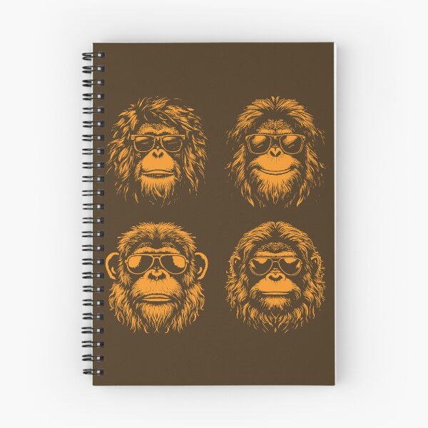 Item preview, Four rockstar chimps form a hirsute band   designed and sold by KoandZo.