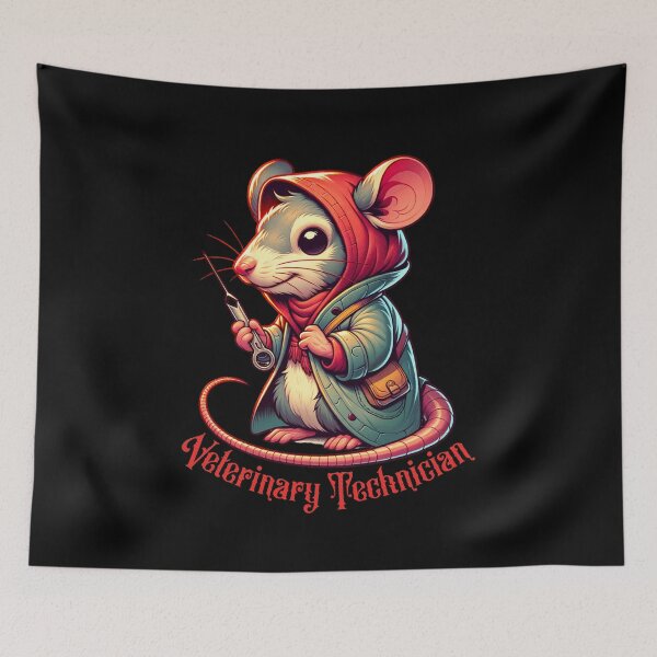 Item preview, Veterinary Technician - Rat Vet designed and sold by SeledineArt.