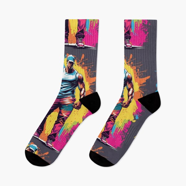 Item preview, Street Swagger Bold Hues of Urban Confidence designed and sold by ArtComixHaven.
