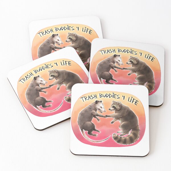 Item preview, Trash Buddies 4 Life designed and sold by AshKittyArt.