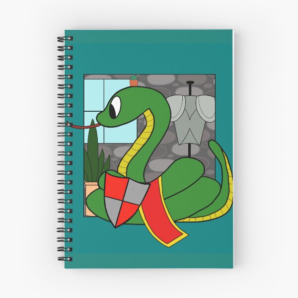 Item preview, Dill the Snake Knight designed and sold by JMLDigitalArt.