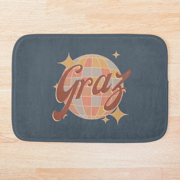 Item preview, Graz city Austria brown retro vintage disco ball designed and sold by Bailamor.