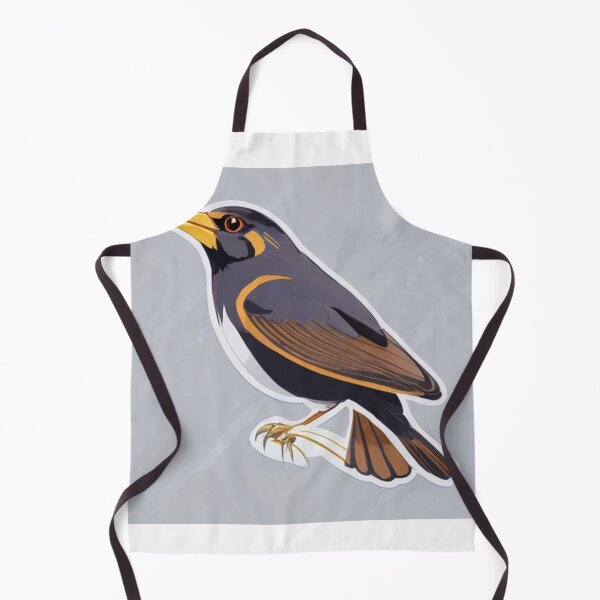 Item preview, Myna in abstract art designed and sold by GOTJIm.