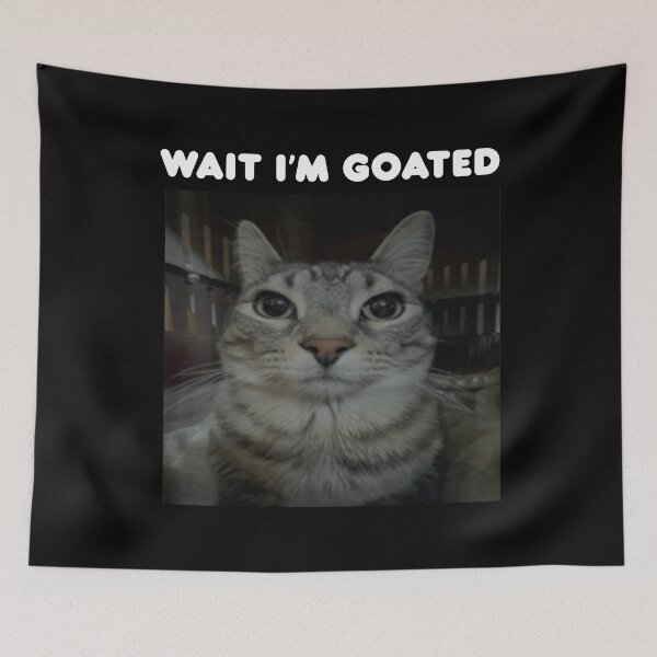 Item preview, Wait I'm Goated designed and sold by FloraPlantTees.