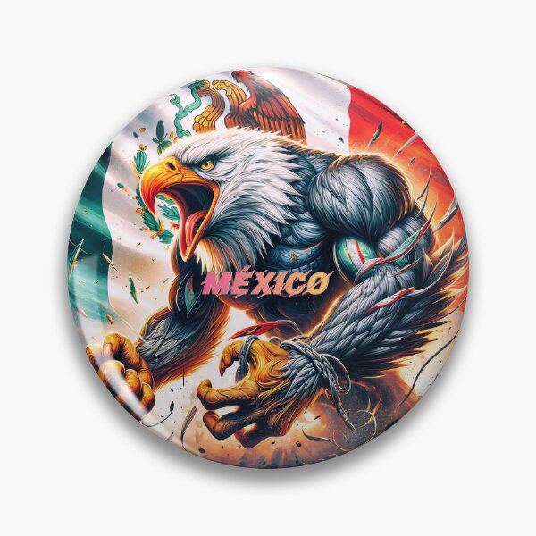 Item preview, FLAG OF MEXICO ART designed and sold by PixelCraftDSG.
