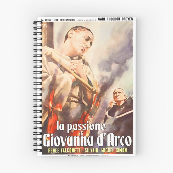 Item preview, The Passion of Joan of Arc Italian Movie Poster Vintage Art designed and sold by ArchimedesPrime.