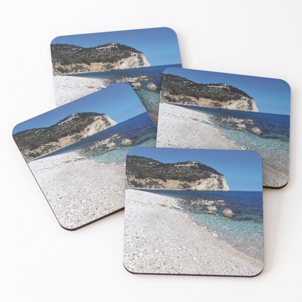 Item preview, Coastal Harmony: Majestic Cliff and Pebble Beach in Mattinata designed and sold by EpicVistas.