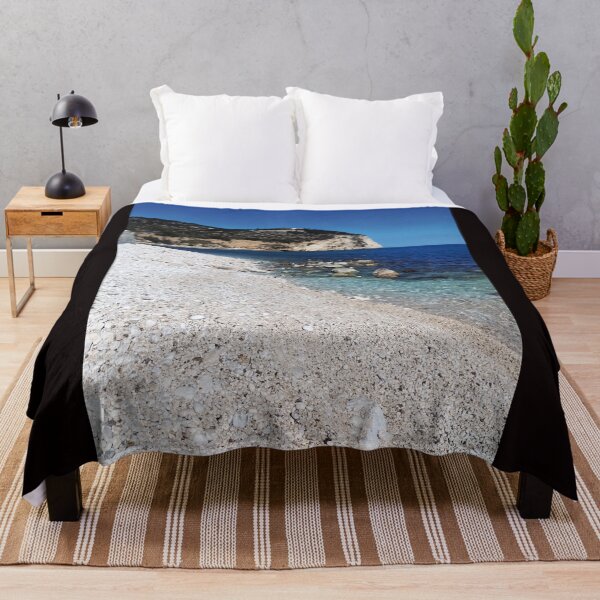 Item preview, Coastal Harmony: Majestic Cliff and Pebble Beach in Mattinata designed and sold by EpicVistas.