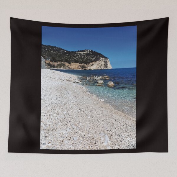 Item preview, Coastal Harmony: Majestic Cliff and Pebble Beach in Mattinata designed and sold by EpicVistas.