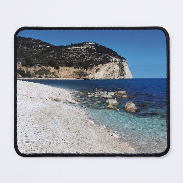 Item preview, Coastal Harmony: Majestic Cliff and Pebble Beach in Mattinata designed and sold by EpicVistas.