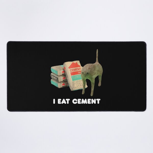 Item preview, I Eat Cement Cat designed and sold by FloraPlantTees.