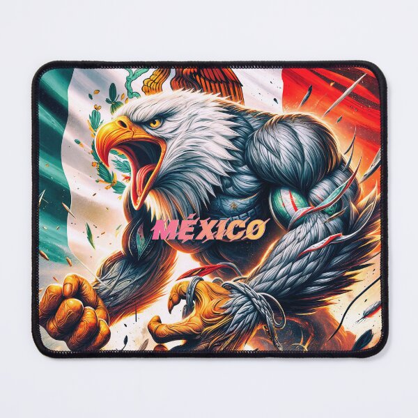 Item preview, FLAG OF MEXICO ART designed and sold by PixelCraftDSG.