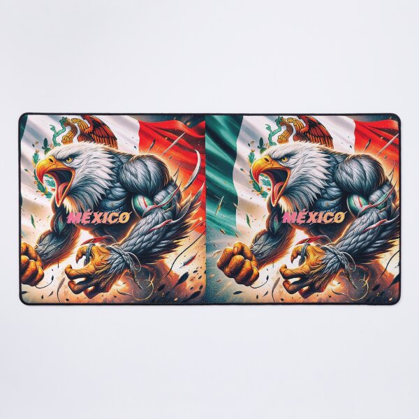 Item preview, FLAG OF MEXICO ART designed and sold by PixelCraftDSG.