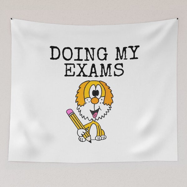 Item preview, Doing My Exams Dog GCSE's A-Levels designed and sold by doodlerob.