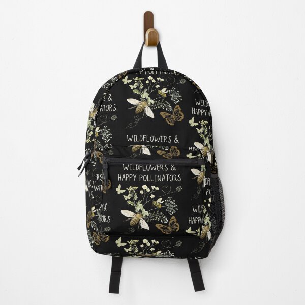 Item preview, Wildflowers & Happy Pollinators Eco-Friendly Environmental Design designed and sold by EarthArtDesigns.