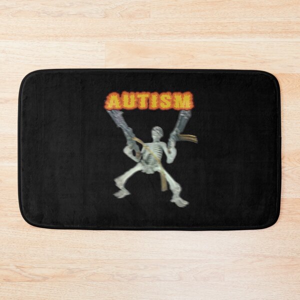 Item preview, Autism Skeleton Meme, Autism awareness designed and sold by FloraPlantTees.