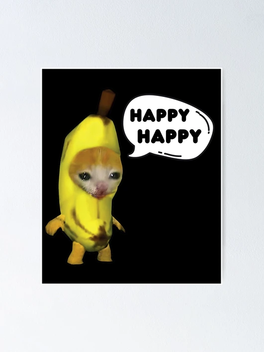 Happy Banana Cat Meme