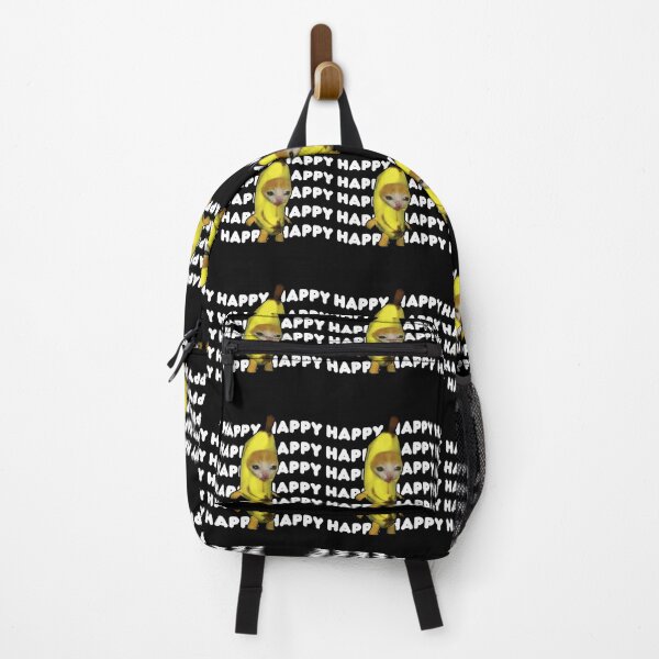 Item preview, Happy Banana Cat Meme designed and sold by FloraPlantTees.