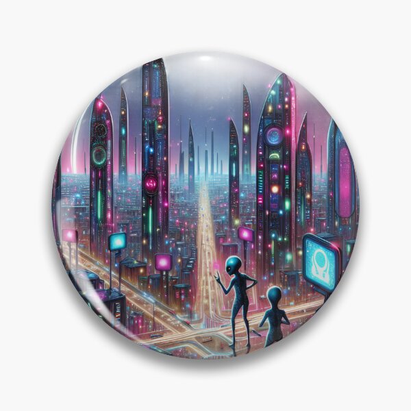 Item preview, Neon Dreams: A Vision of the Future designed and sold by rendigart.