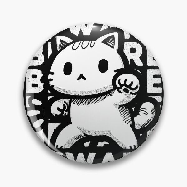 Item preview, Beware of the cat designed and sold by Monochromaniaus.