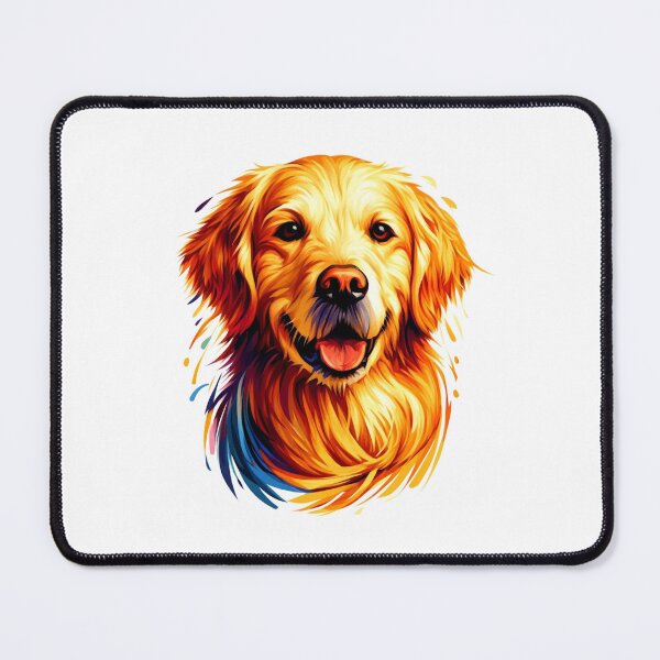 Item preview, Artistic Illustration of Golden Retriever. Gifts for Animal Lovers. designed and sold by LilianPixel.