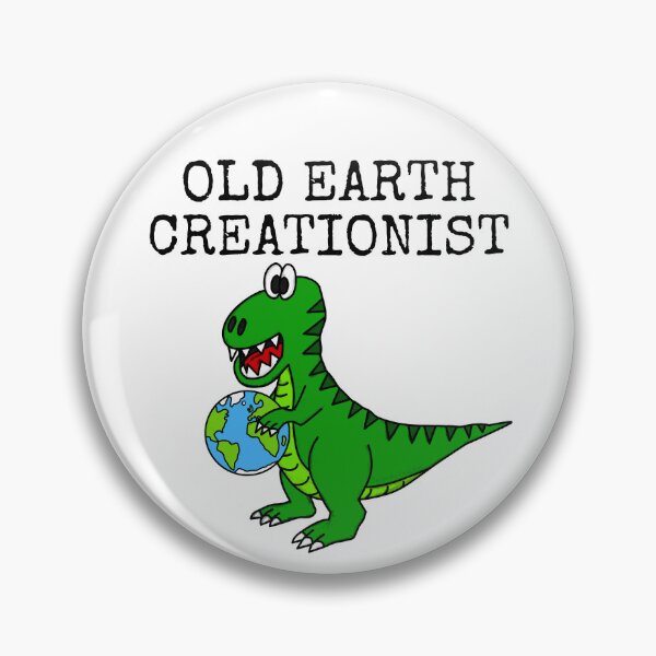 Item preview, Old Earth Creationist, T-Rex Dinosaur Creationism Church Funny designed and sold by doodlerob.