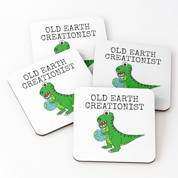 Item preview, Old Earth Creationist, T-Rex Dinosaur Creationism Church Funny designed and sold by doodlerob.