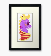 Rock n' Roll Dragon Framed Print