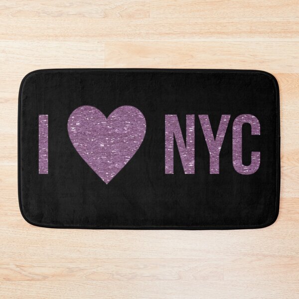 Item preview, I love NYC (glitter purple edition) designed and sold by asanaworld.